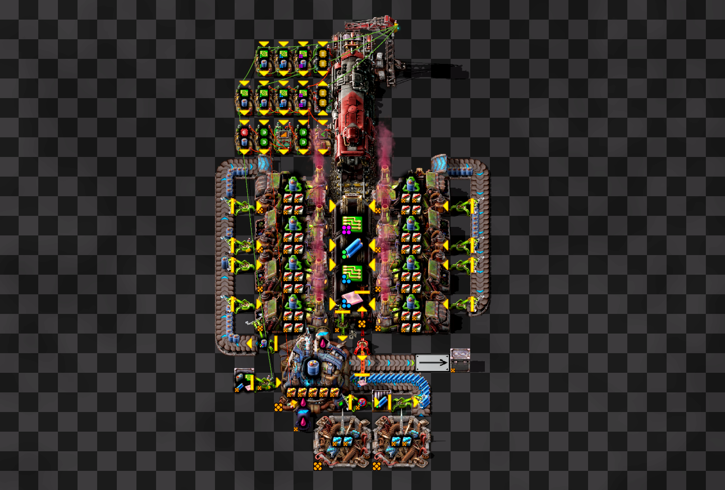 一种面向单核高效性的传说钬板（及传说超导体等）浓缩装置-永久免费异星工厂蓝图